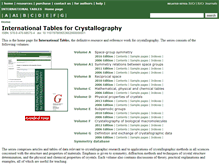 Tablet Screenshot of it.iucr.org